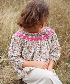 Get the most recent BONJOUR DIARY BUTTERFLY BLOUSE / IVORY FLOWER CORDUROY BONJOUR  DIARY products at a reasonable price